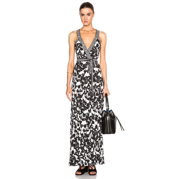 Diane von Furstenberg - Samson Wrap Maxi Dress